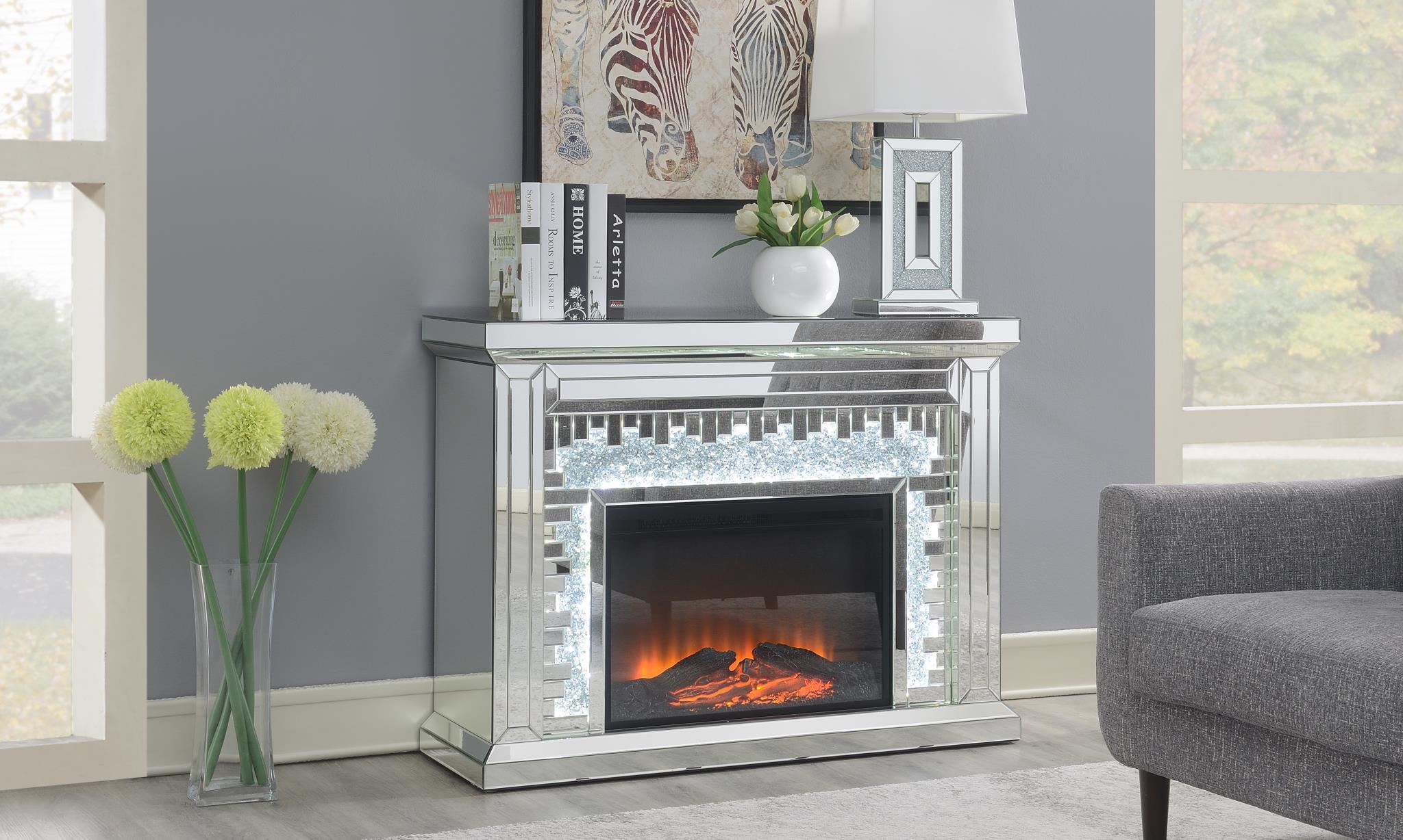 Glamour LED Fireplace with Infinity Flame Effect – G-270-F