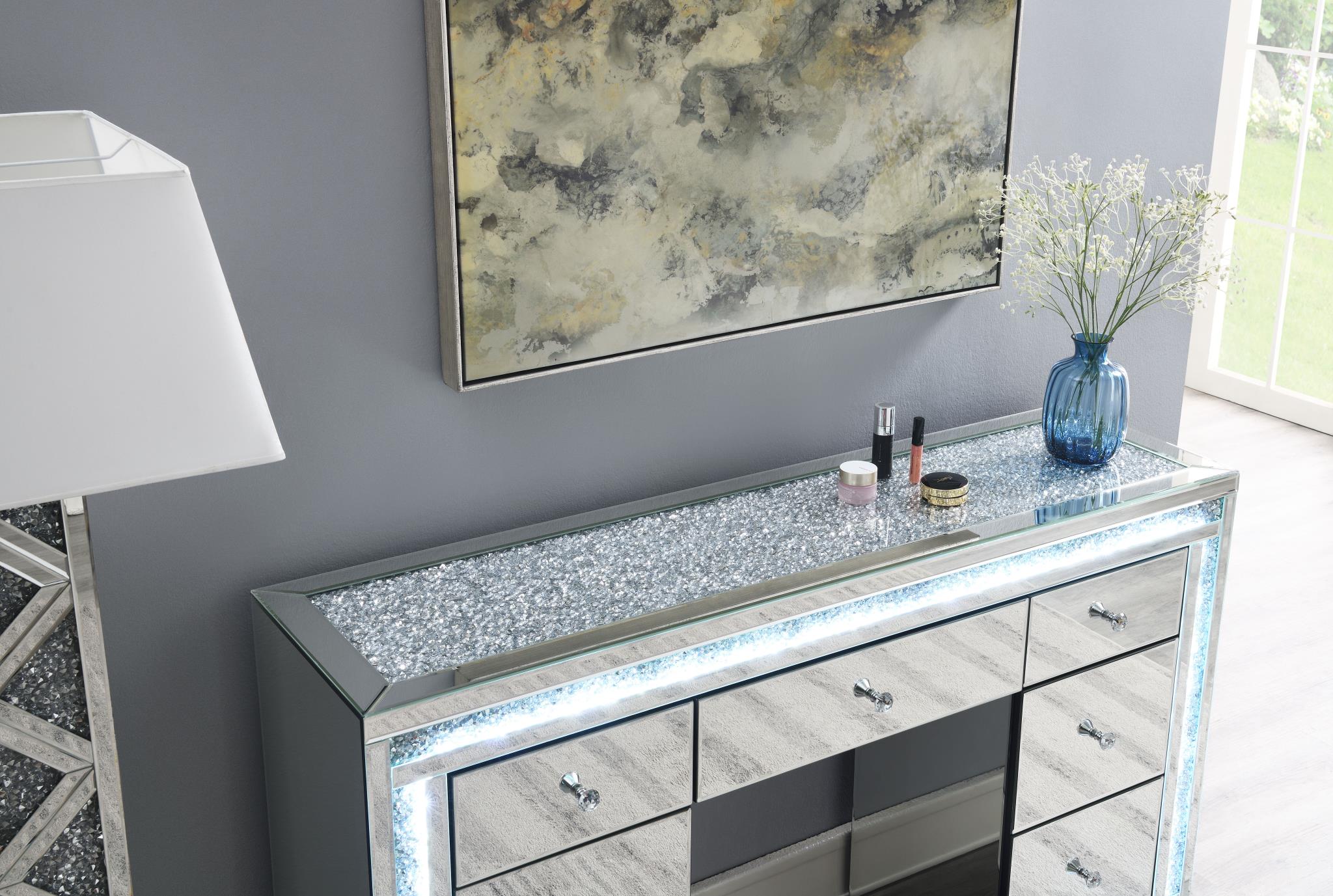 Glamour Vanity with LED Backlit Accents – G-320-V