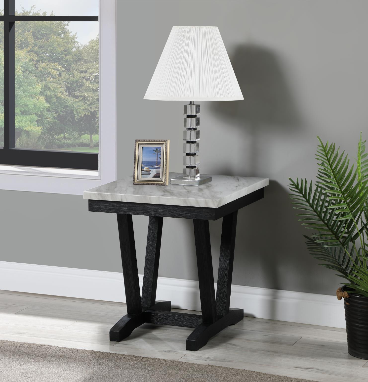 White Top 3-Piece Table Set – T120