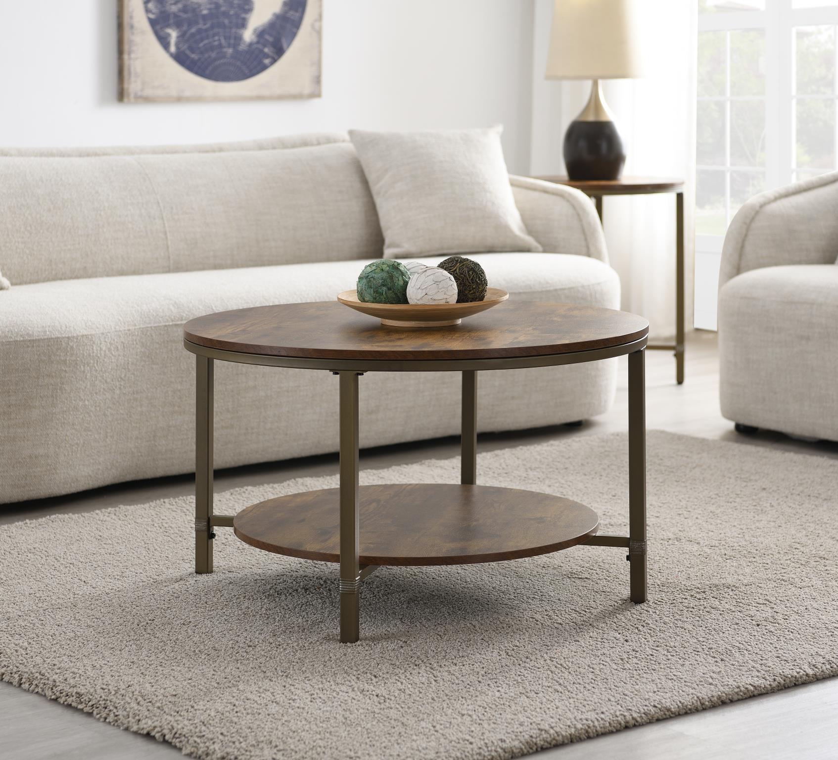 Round Coffee Table & 2 End Tables – T330
