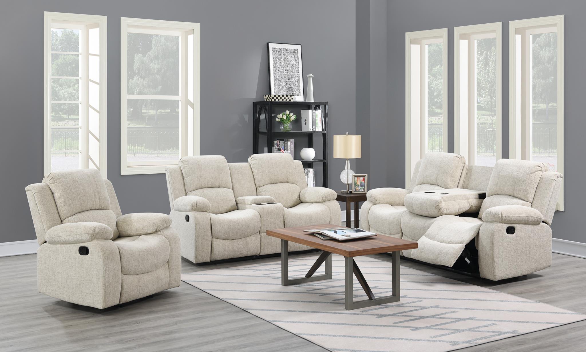 Parrot Cream Motion Sofa – U160-S