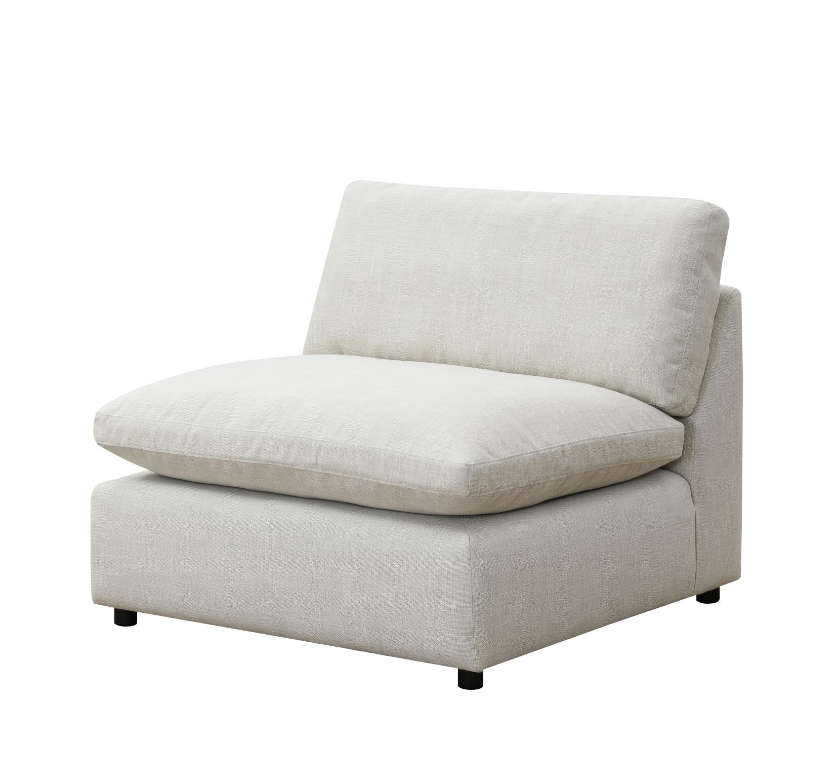 LINEN ARMLESS CHAIR - U246-AC