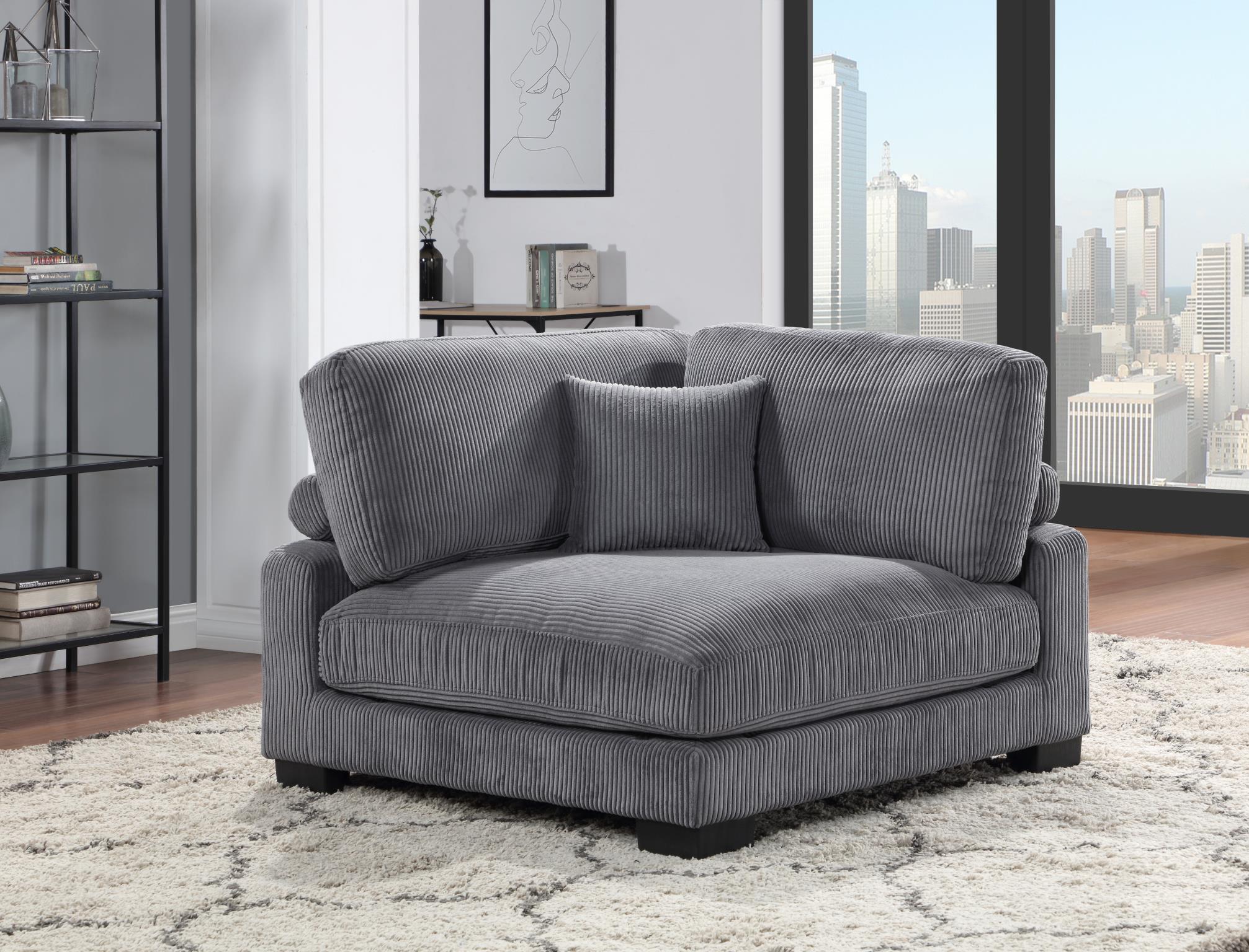 GRAY WEDGE (WITH PILLOW) - U253-W