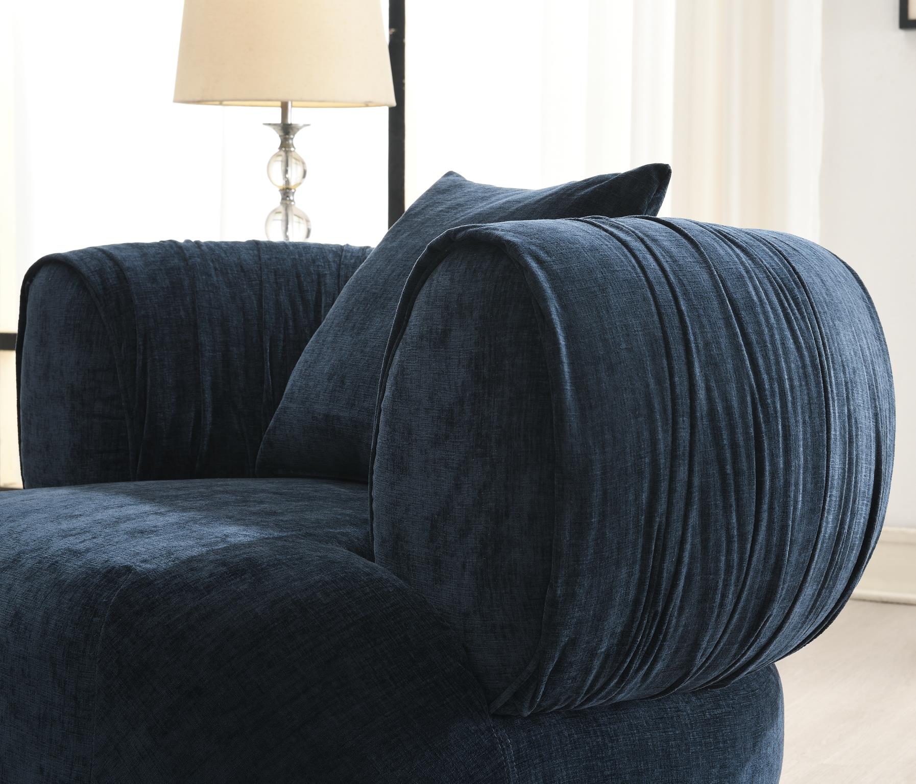 Blue Accent Chair - U307-C