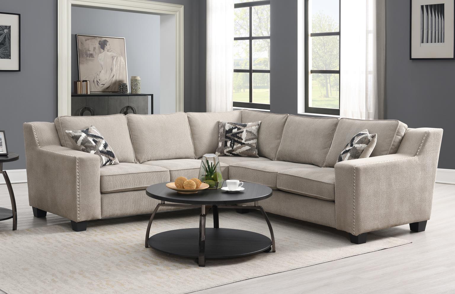 Sand 2PC Sectional – U325