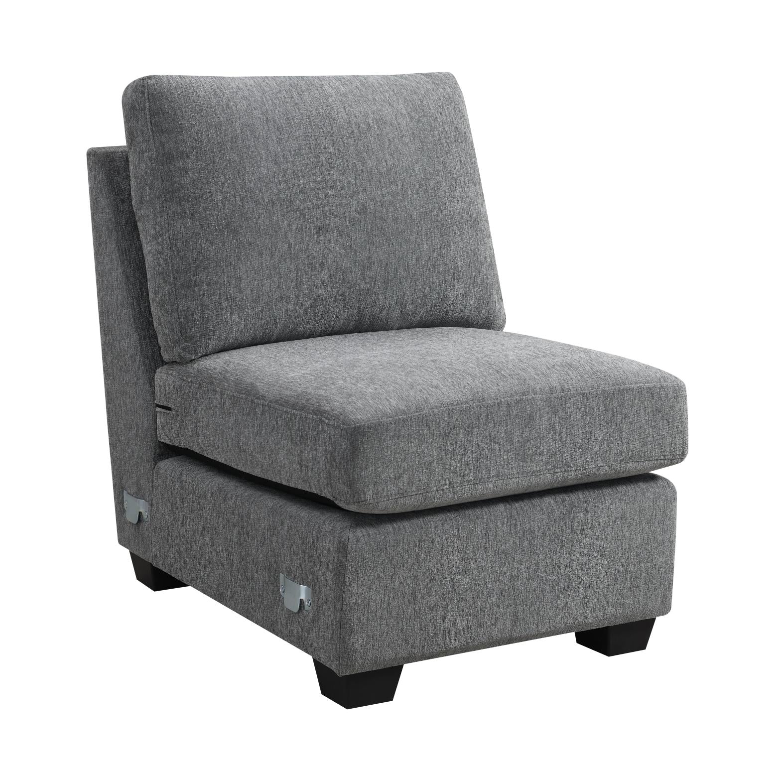 Gray Armless Chair - U327-AC