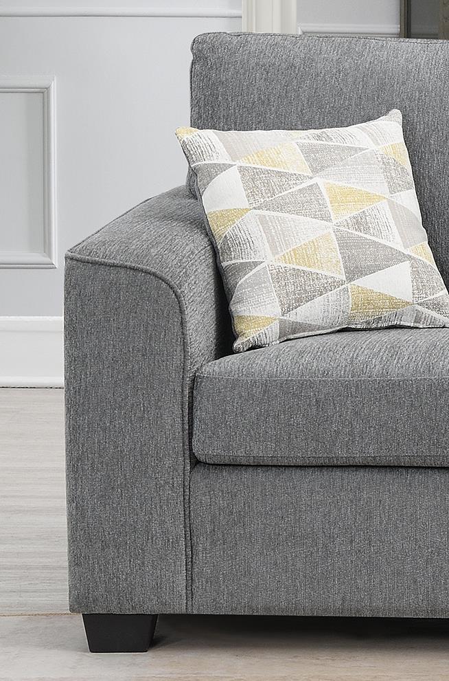 Gray 2PC Sectional – U327