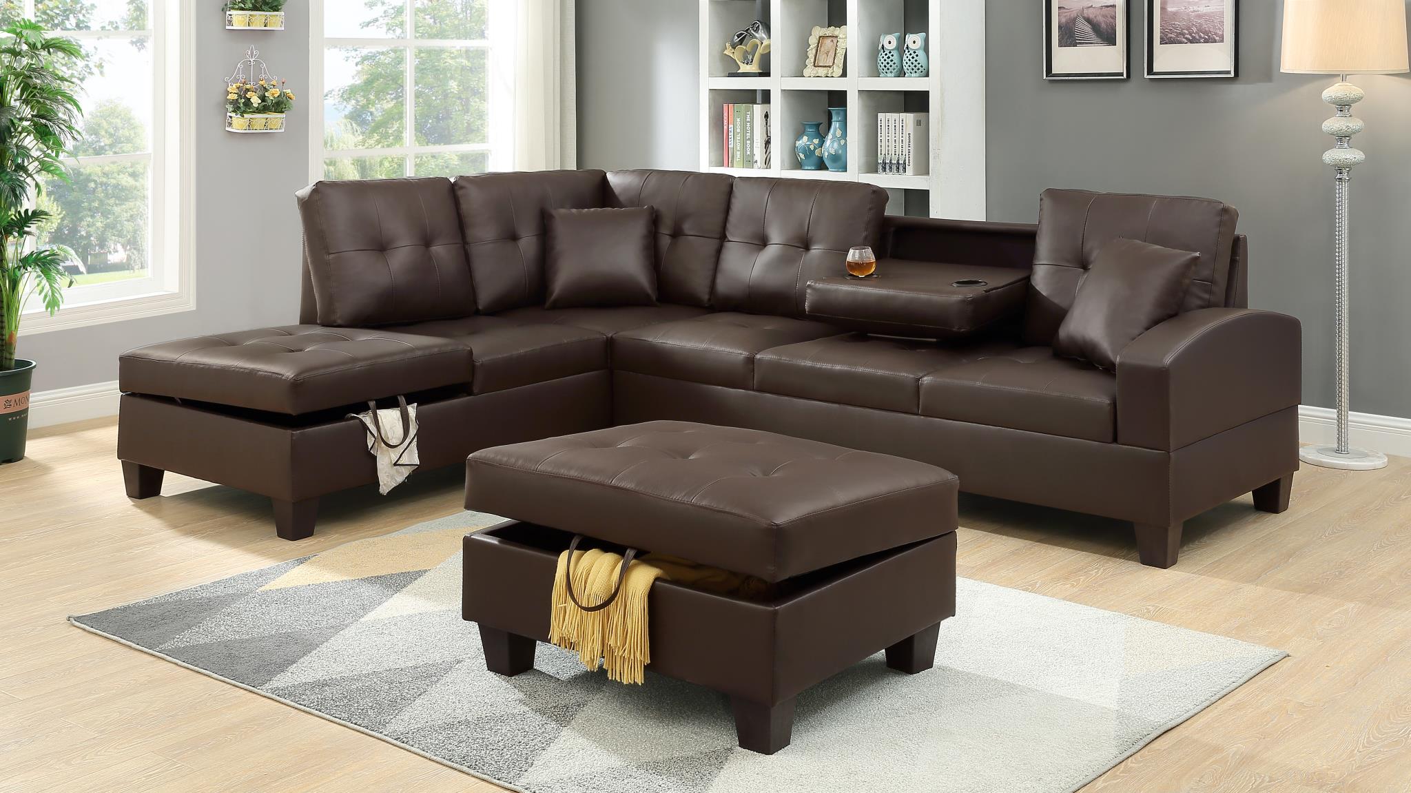 Brown Ottoman - U346-O