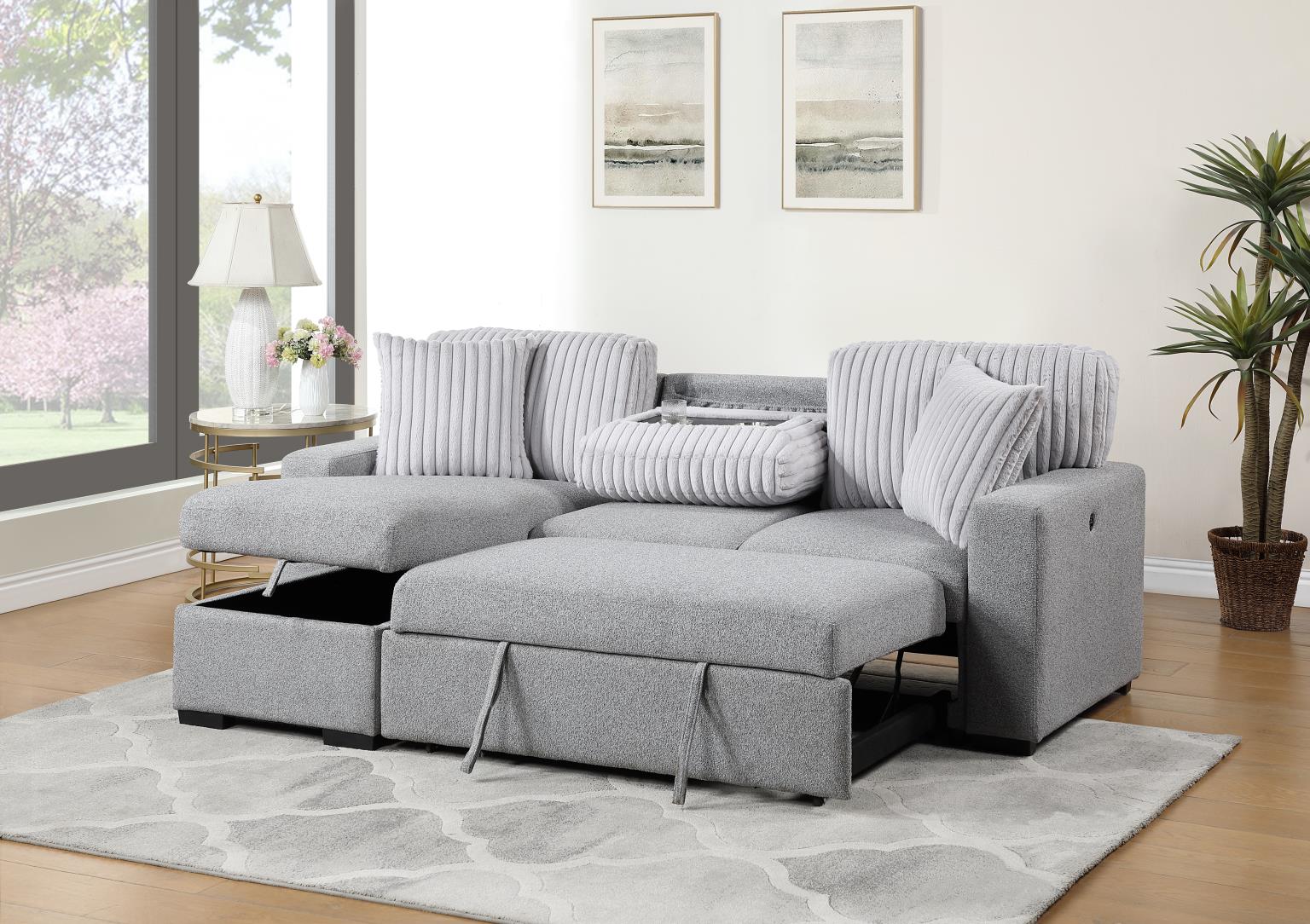 Sofa Chaise Sectional – U390