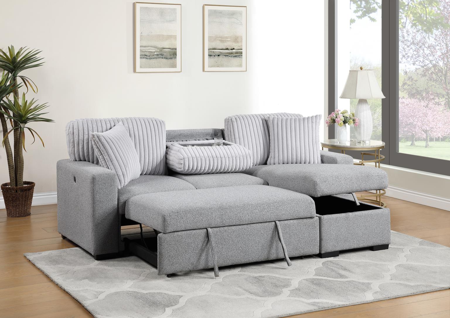 Sofa Chaise Sectional – U390