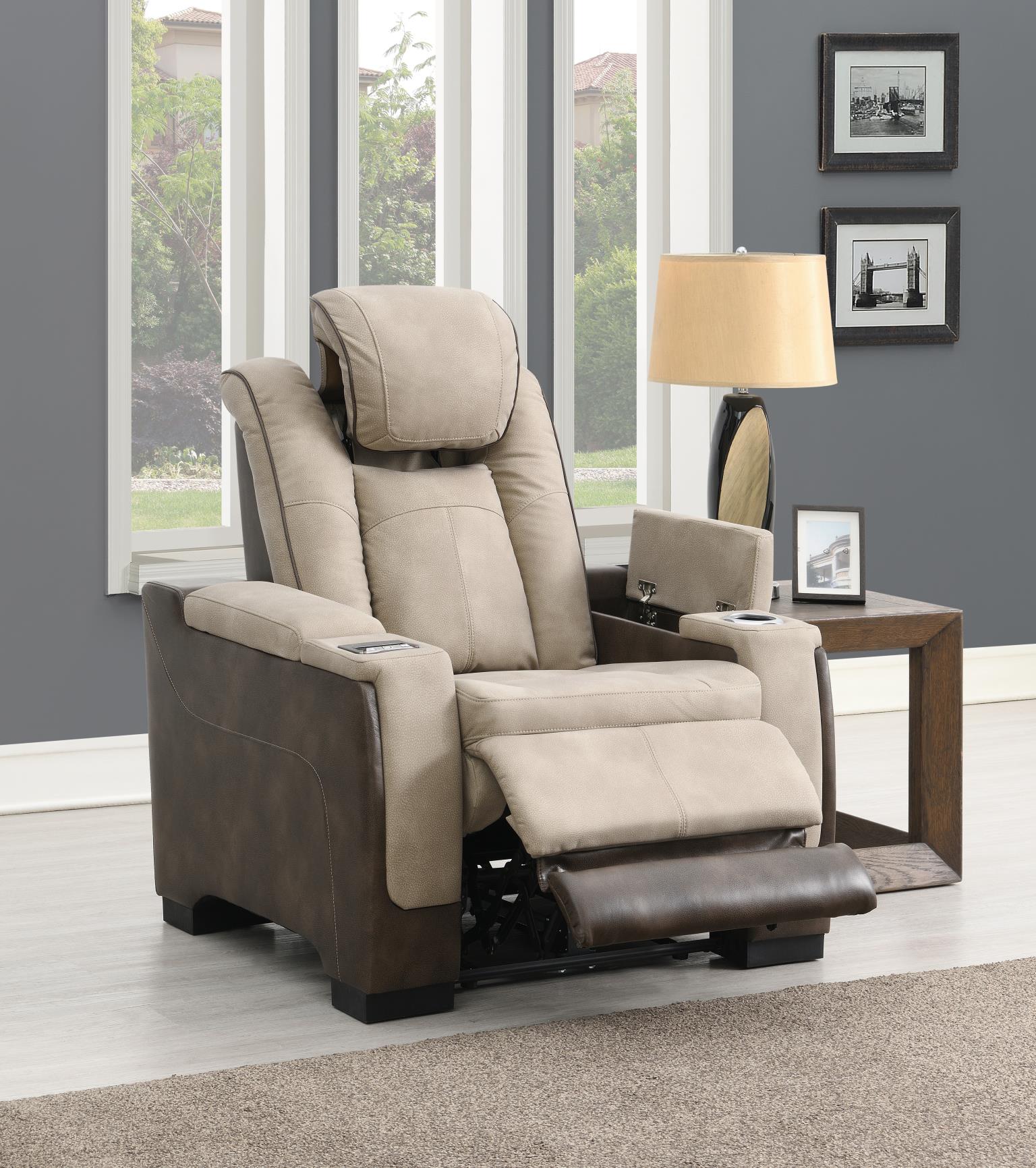 Sand Power Reclining Chair – U78-R