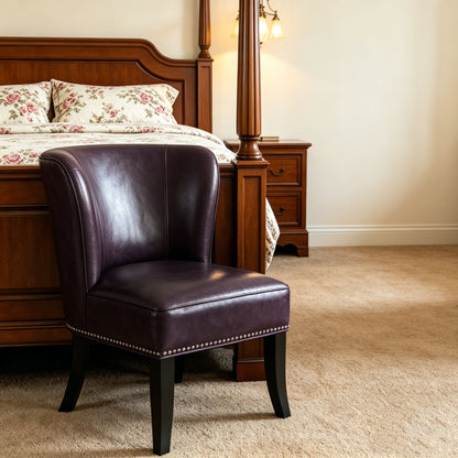 Accent Chair For Living Room - Purple