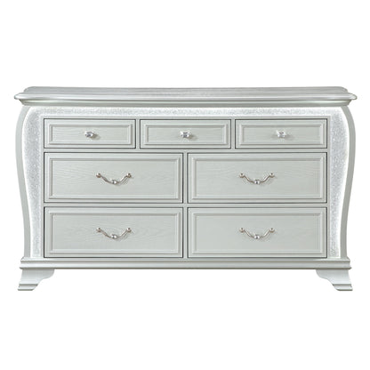 Aurelia - Dresser With LED Lighting - Silver