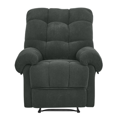 Manual Recliner, Padded Footrest