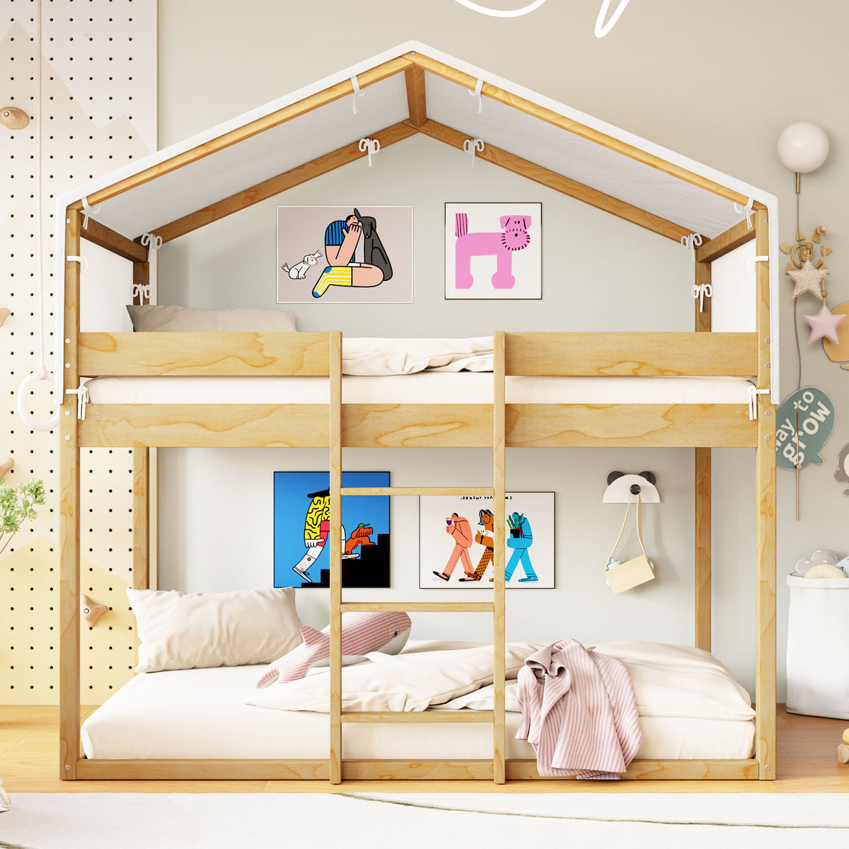 Bunk Bed With Tent