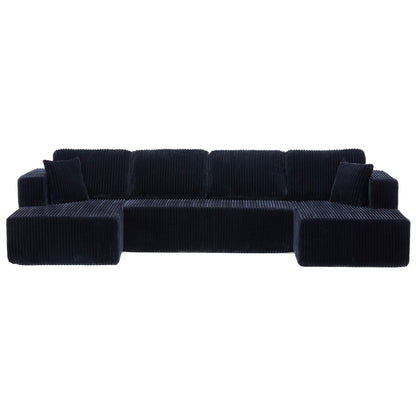 U-Shape Modular Sectional Sofa For Living Room