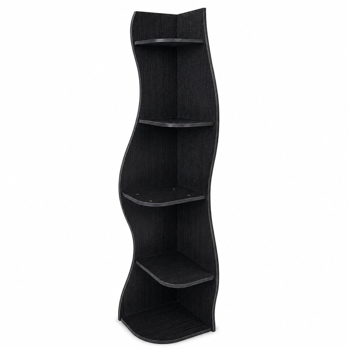 5 Tier S - Shaped Corner Shelf For Living Room