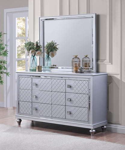 B048 - Mirror - Shimmer Silver