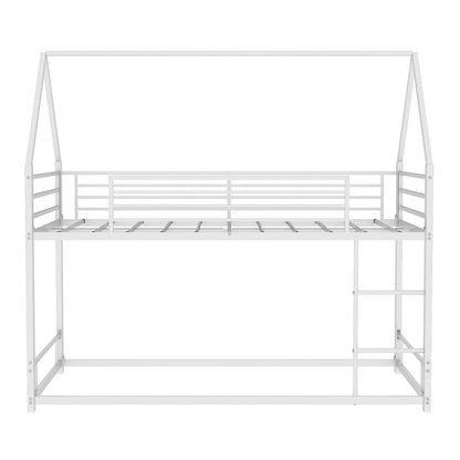 Bunk Bed With Safety Guardrails, No Box Spring Needed
