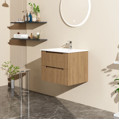 Wall Mounted Bathroom Vanity & Sink