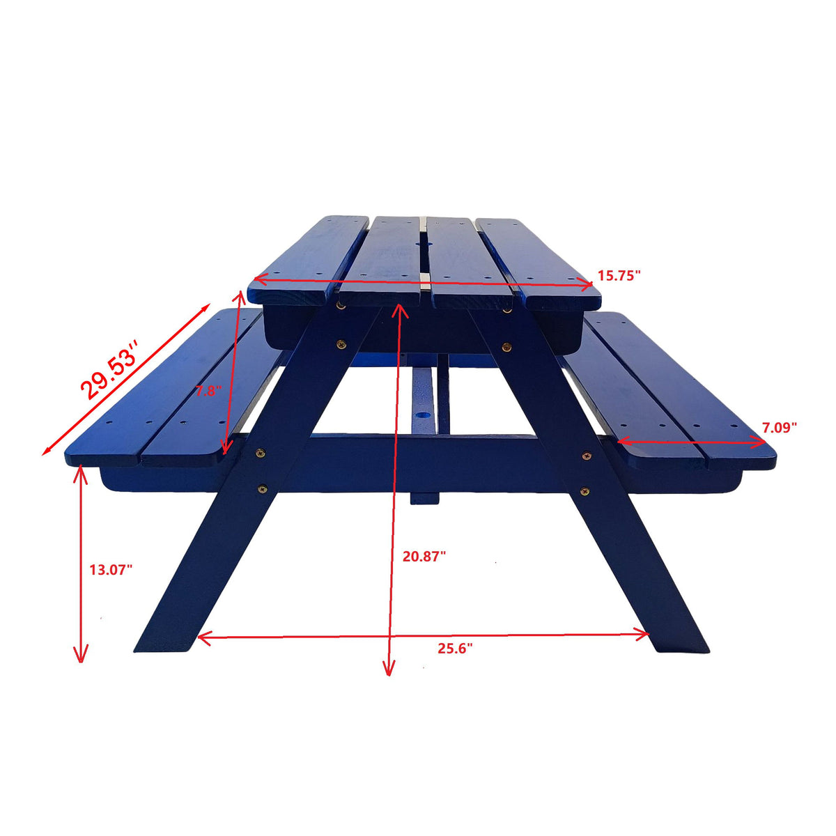 Durable Solid Wood Children's Dining Table And Chairs Set, Multi-Functional