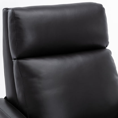 Richland - Push Back Recliner Chair - Black