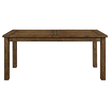 Amarillo - Rectangular Counter Height Dining Table - Rustic Brown