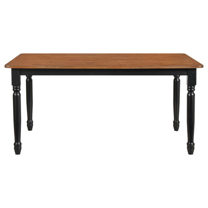 Hayward - Dining Table Rectangular Table With Rounded Edge Top - Walnut
