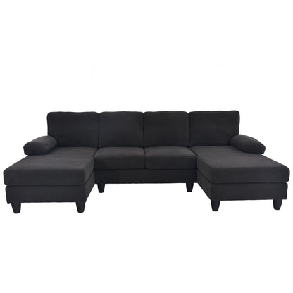 U-Shaped Sofa With Dual Chaise