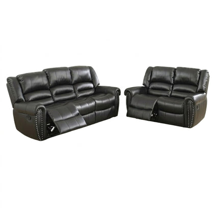Modern Living Room Set With Nailhead Trim