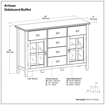 Artisan - Handcrafted Sideboard Buffet