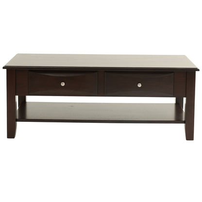 Simple Style Table With Shelf