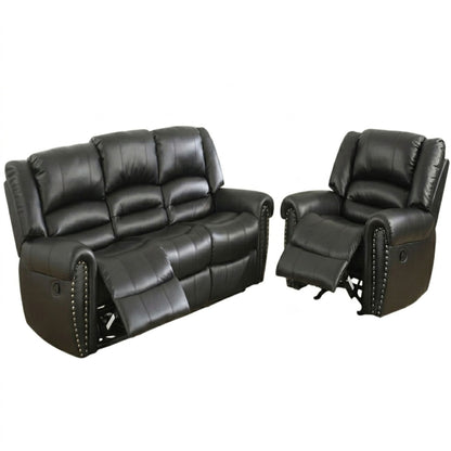 Modern Living Room Set With Nailhead Trim
