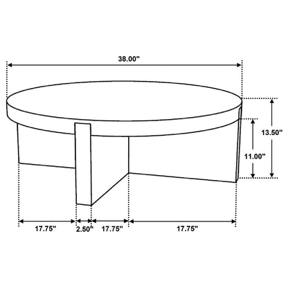 Alexander - Round Coffee Table