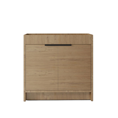 Freestanding Bathroom Vanity Cabinet With Soft Close Doors, Cabinet Only