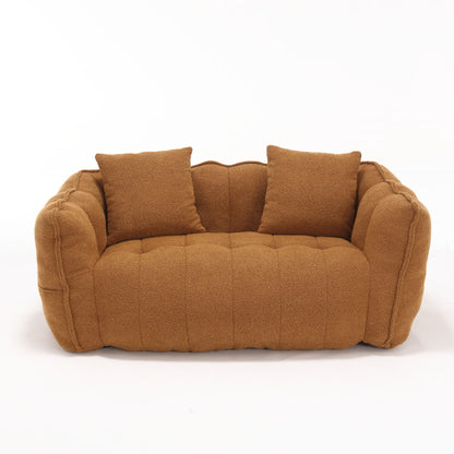 Cozy Beanbag Chair With High Resilience Foam Core For 2