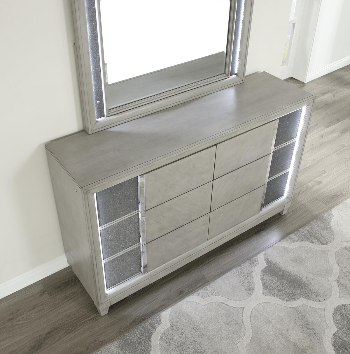 B090 - Dresser - Gray
