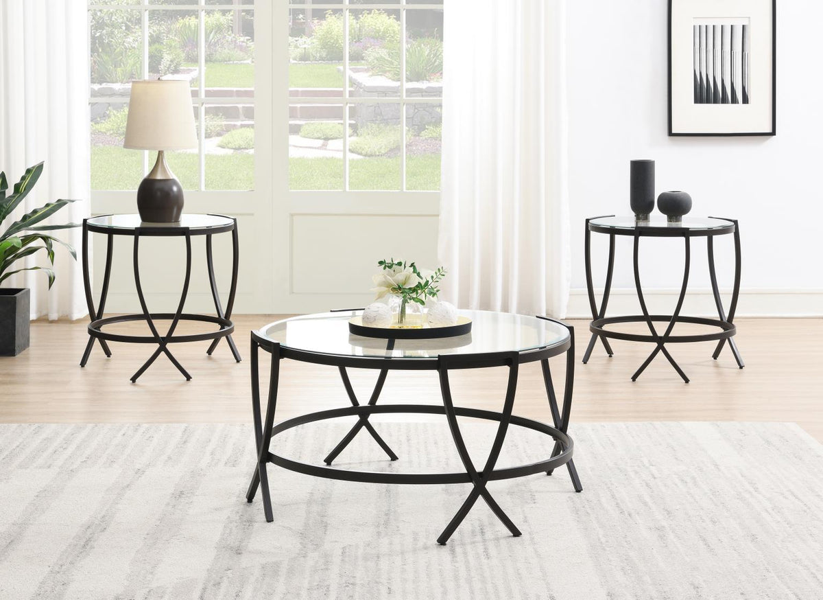 T275 - Coffee Table & 2 End Table - Pepper