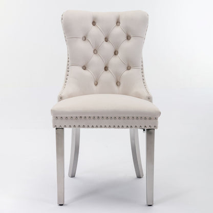 Nikki - Contemporary Upholstered Dining Chair (Set of 2)
