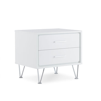 Deoss - Accent Table - White