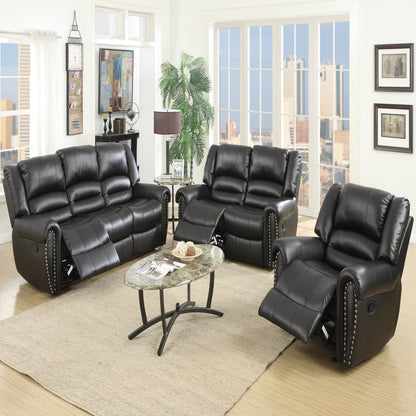 Modern Living Room Set With Nailhead Trim