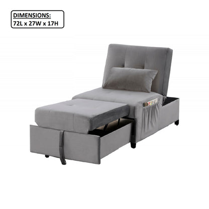 Adjustable Sleeper Lounge Chaise
