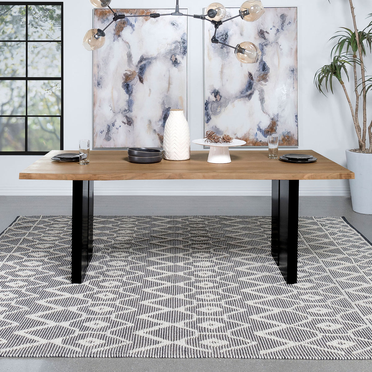 Montesano - Rectangular Dining Table - Natural