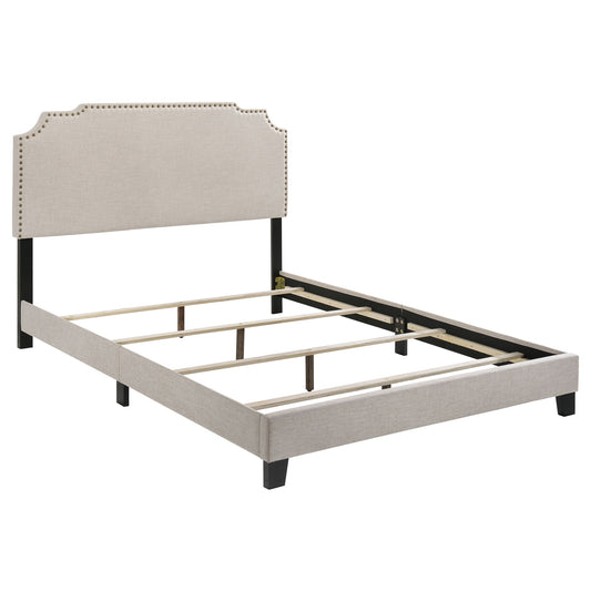 Copper - Eastern King Panel Bed - Beige
